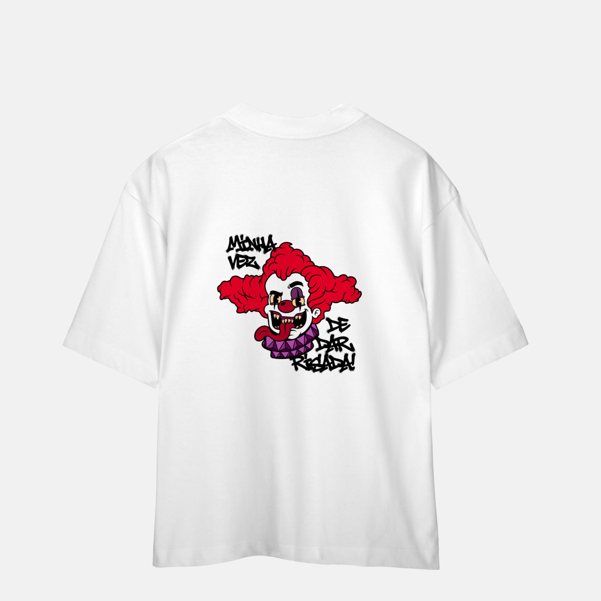 Camiseta Oversized Minha Vez De Dar Risada - Dream High