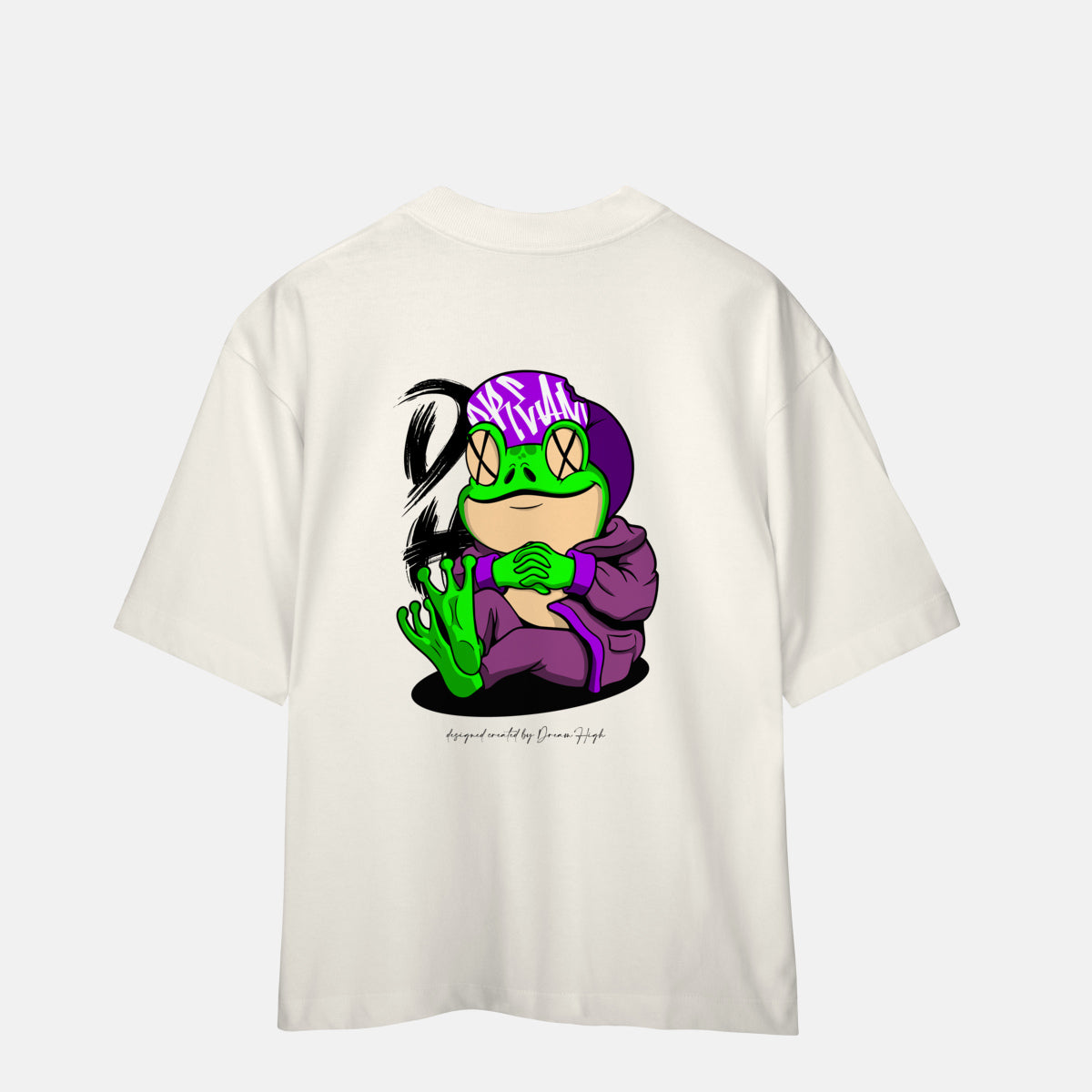 Camiseta Oversized Frog - Dream High