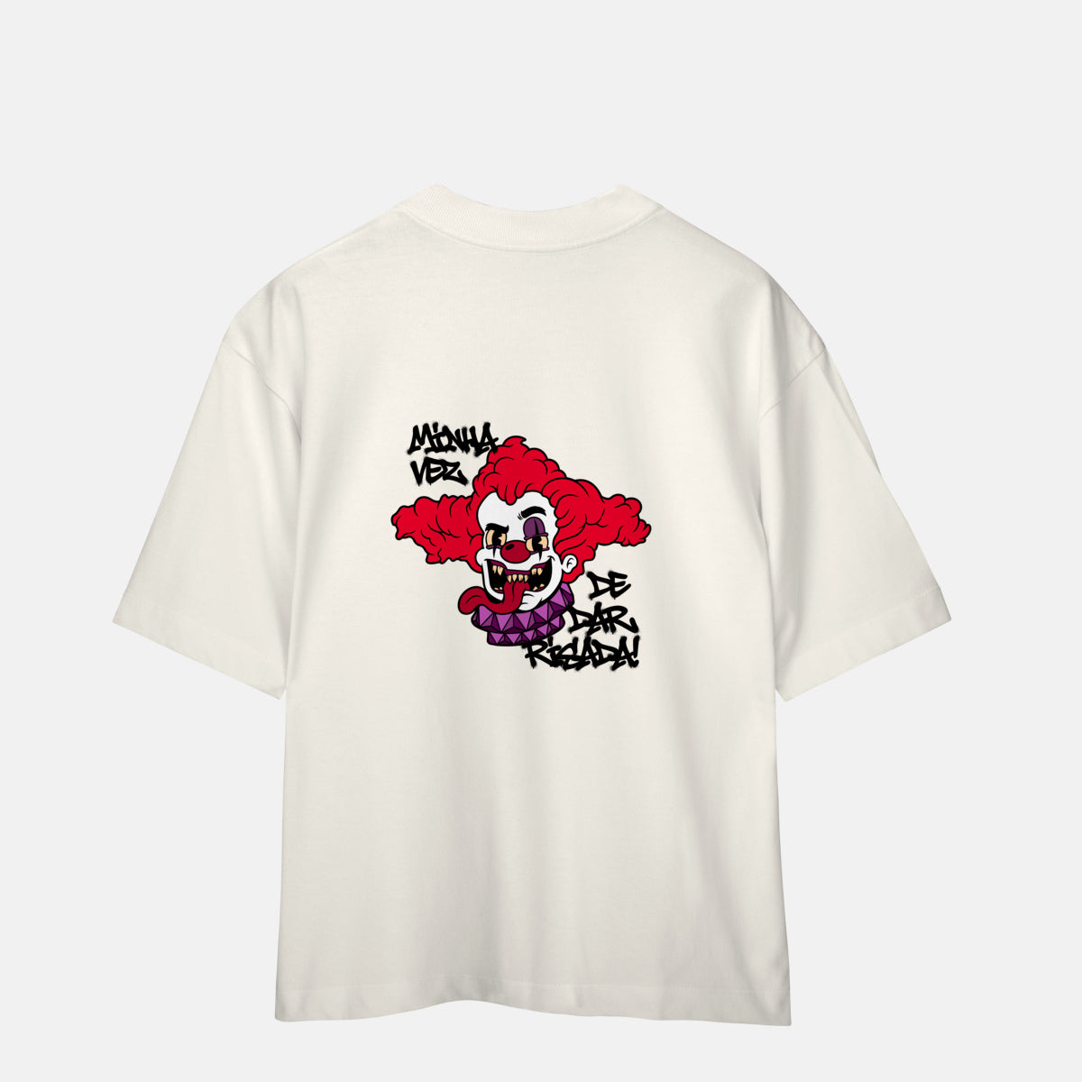 Camiseta Oversized Minha Vez De Dar Risada - Dream High