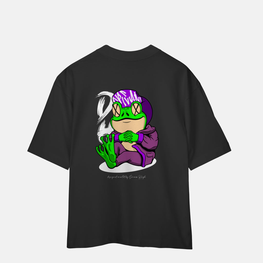 Camiseta Oversized Frog - Dream High