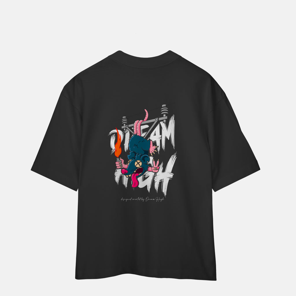 Camiseta Oversized Lighter thief - Dream High