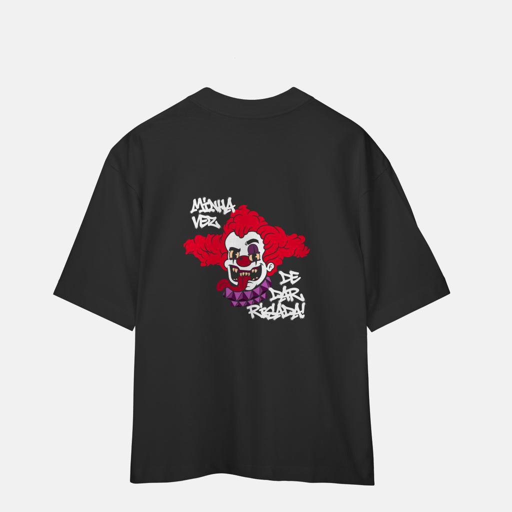 Camiseta Oversized Minha Vez De Dar Risada - Dream High