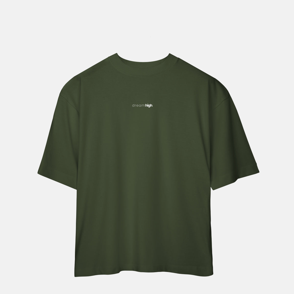 Camiseta Oversized Classic Logo Center - Dream High